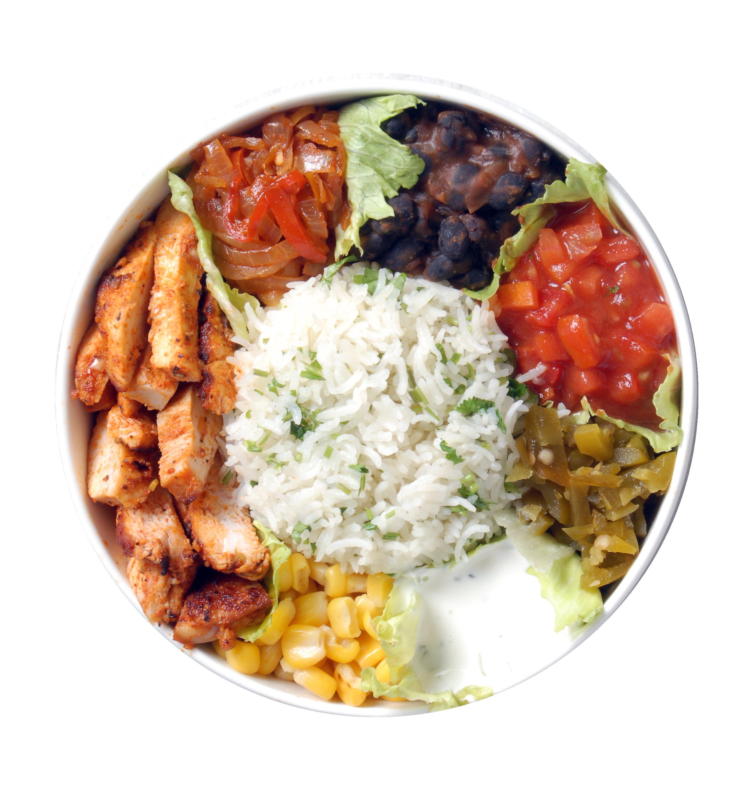 Mexican Bowl Cottage Cheese